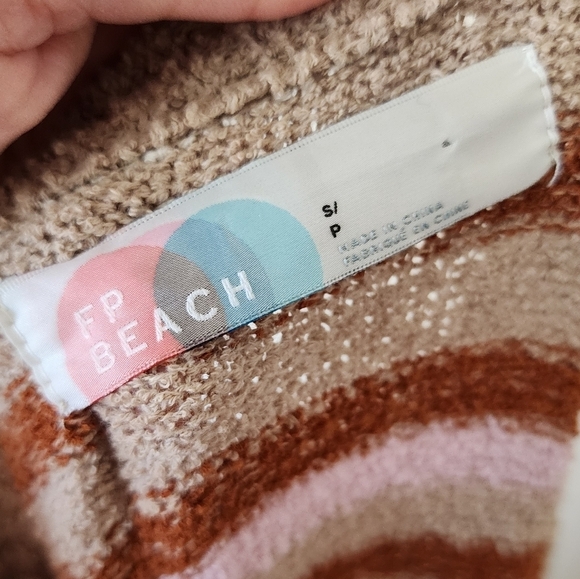 Free People Toes In The Sand Knit Maxi Dress S - Picture 8 of 8